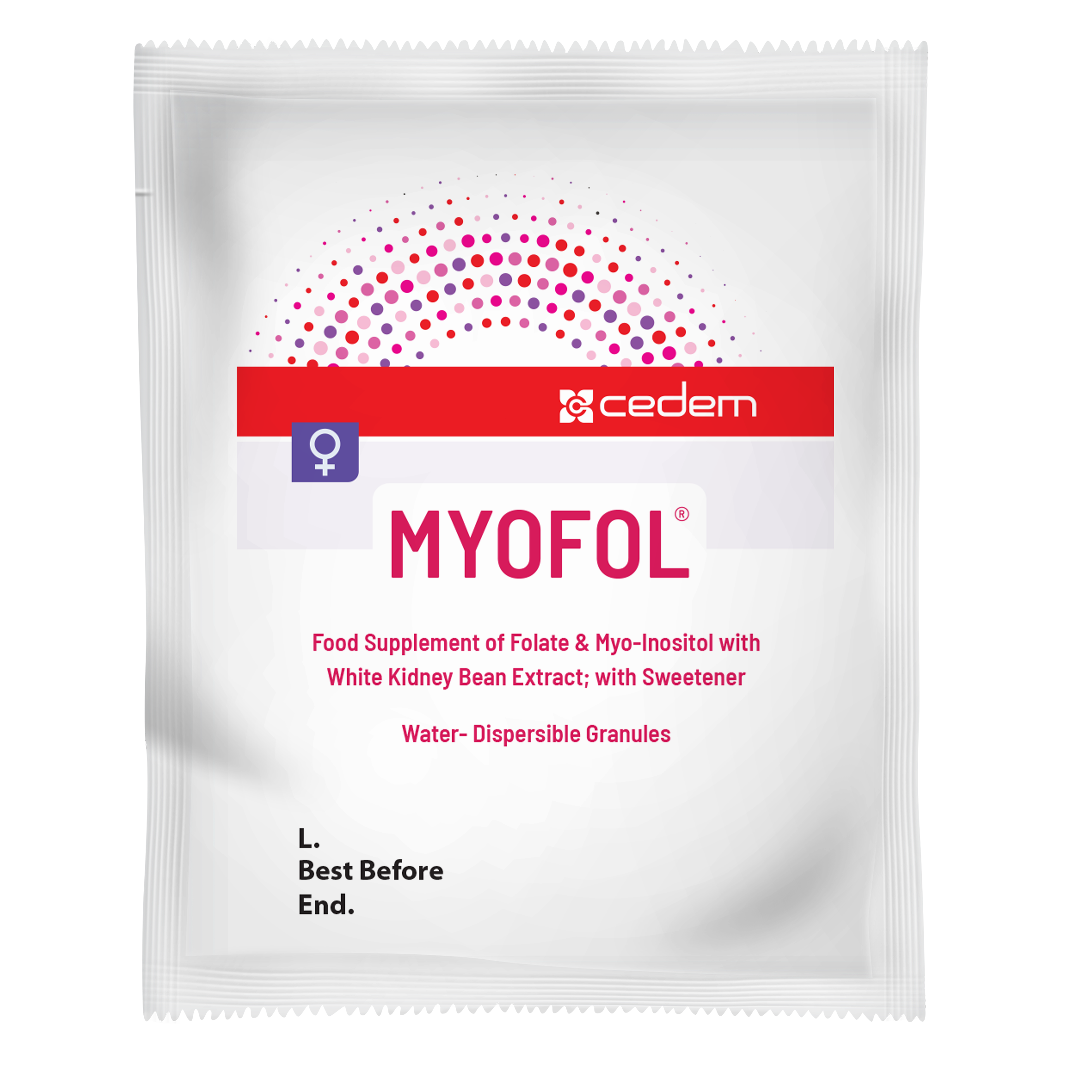 Optimizes ovarian function, supports ovulation and fertility, improves egg quality, and alleviates PCOS symptoms, aiding conception. Cedem ag.